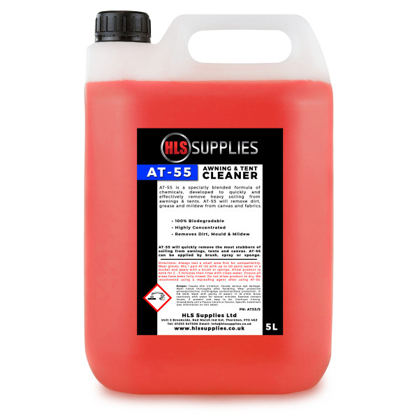 HLS AT-55  - Awning & Tent Cleaner 5...